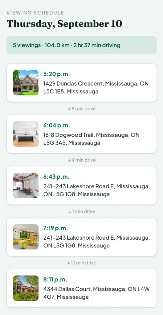 HouzzatPRO Mobile Viewing Planner